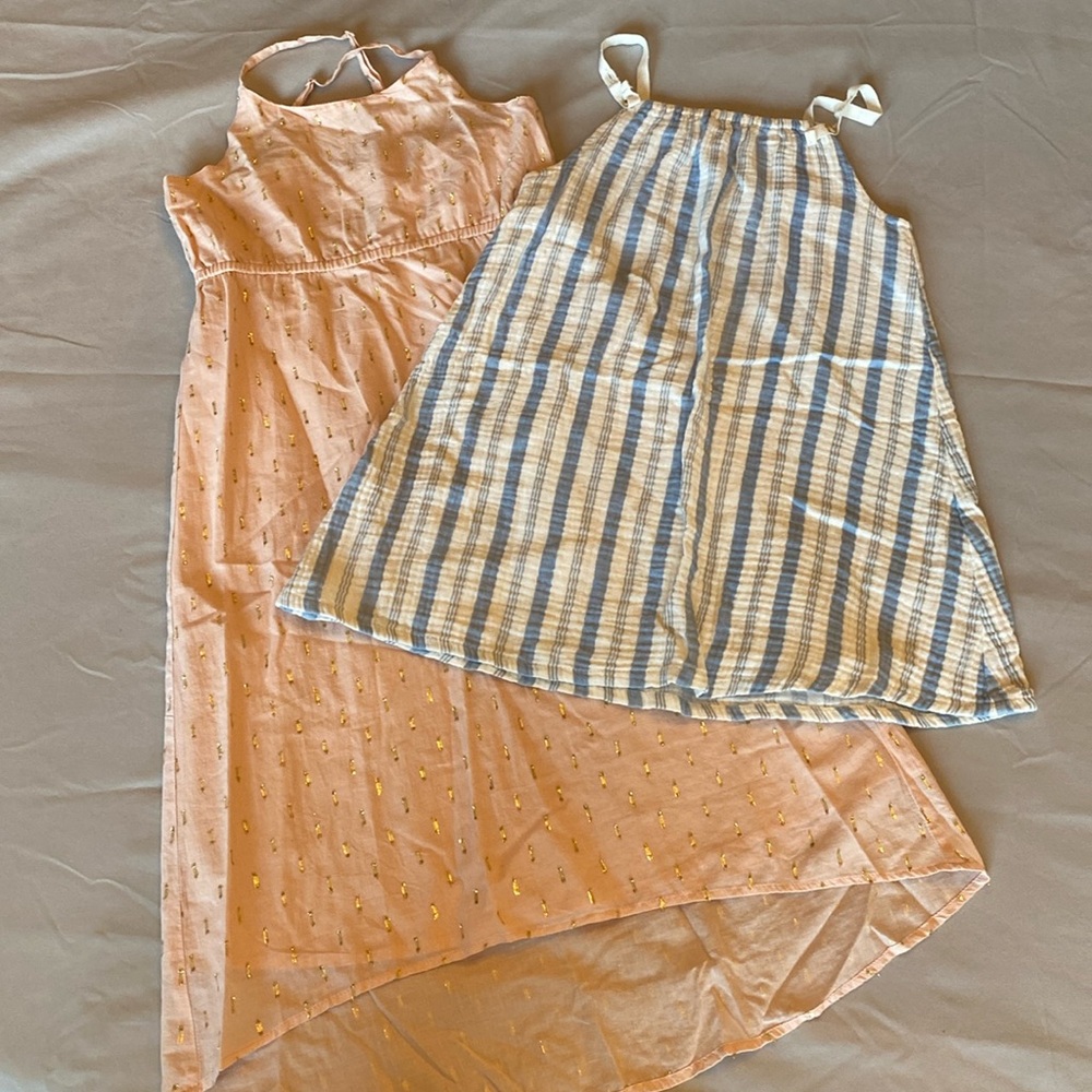 Chelsea & Violet size 6 and Old Navy size small 6-7 summer dress bundle.